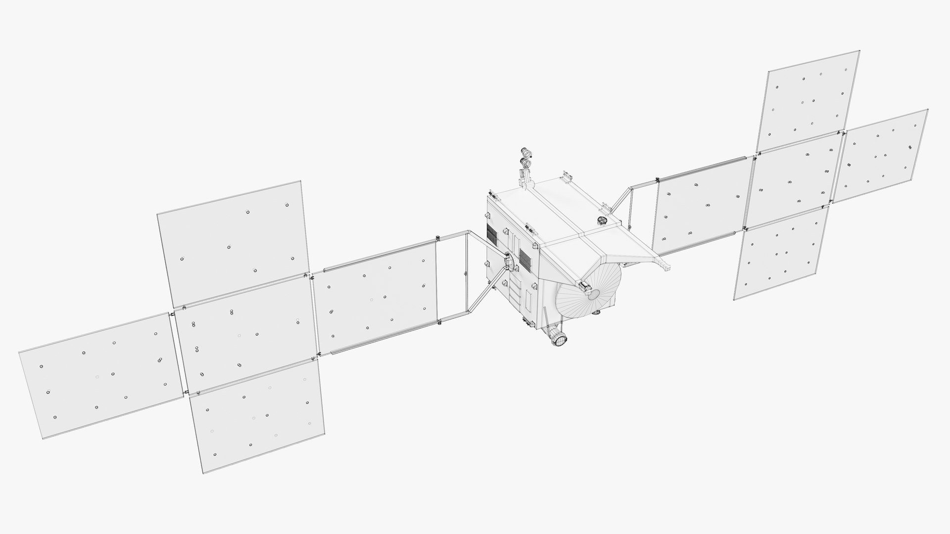 3D Psyche Spacecraft model https://p.turbosquid.com/ts-thumb/JV/p61FvM/Jv/b1/png/1769290313/1920x1080/fit_q87/25ded1b75825a8b597536aa27b6e33181ed0ab02/b1.jpg