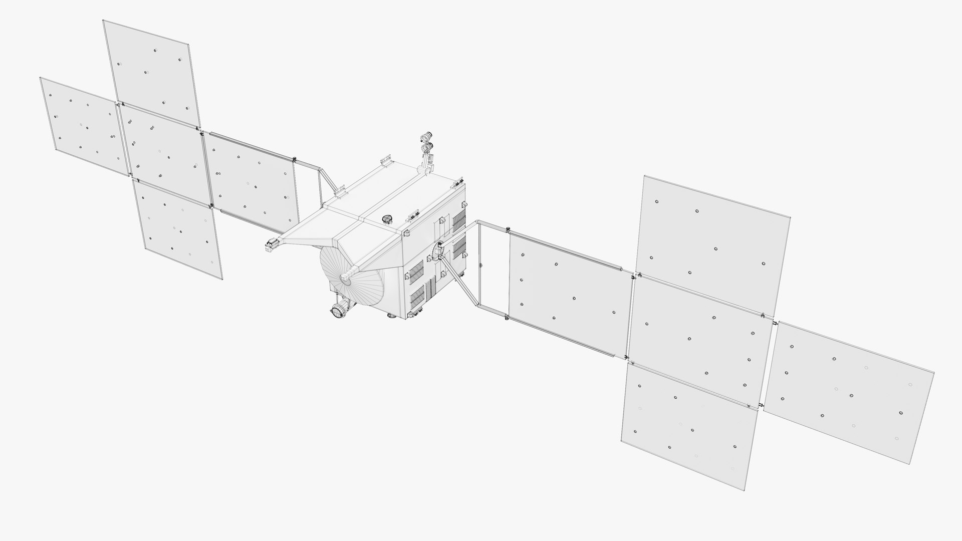 3D Psyche Spacecraft model https://p.turbosquid.com/ts-thumb/JV/p61FvM/lr/b2/png/1769290313/1920x1080/fit_q87/3b16bd4cf6bfb340ccf360d6b6d86fc1a82e6e32/b2.jpg