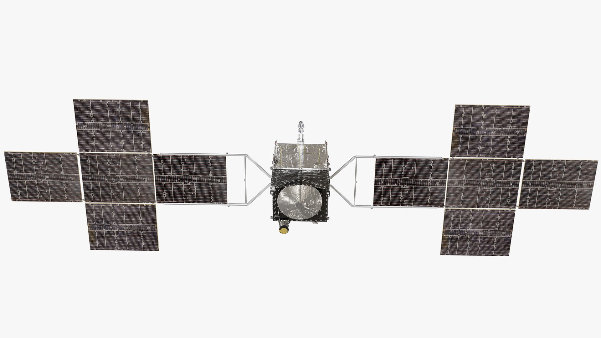 3D Psyche Spacecraft model https://p.turbosquid.com/ts-thumb/JV/p61FvM/oo/a7/png/1769290282/1920x1080/fit_q87/f404e7d890ff4637fdef63c706a52b76f57511c6/a7.jpg