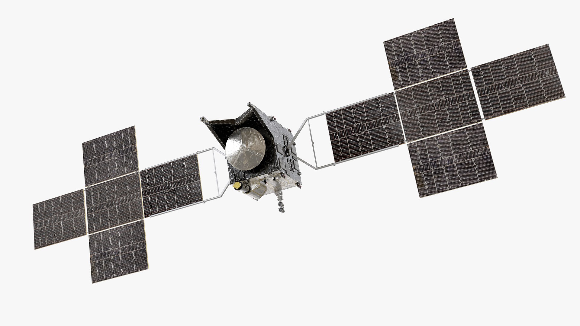 3D Psyche Spacecraft model https://p.turbosquid.com/ts-thumb/JV/p61FvM/qH/a13/png/1769290294/1920x1080/fit_q87/5c8e7e4bb25f1349d099cb3dec06a1c46db444da/a13.jpg