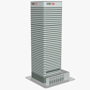 hsbc tower london 3D model