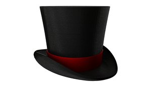 3d tophat red lining model