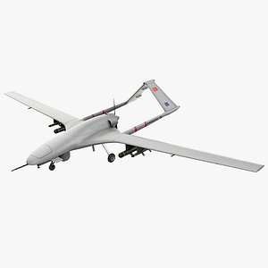 Bayraktar TB2 Unmanned Combat Aerial Vehicle 3D model