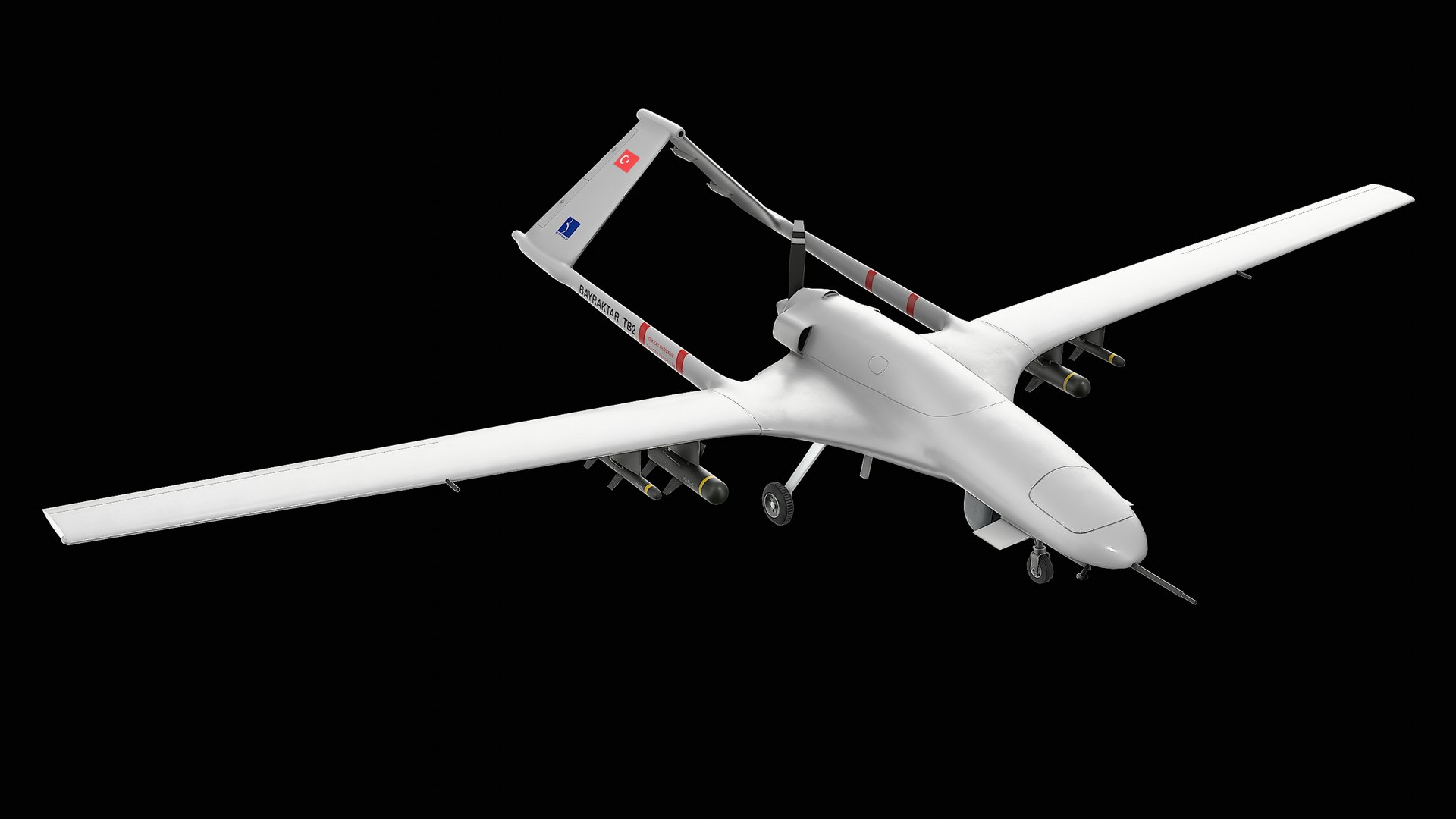 Bayraktar TB2 Unmanned Combat Aerial Vehicle 3D model https://p.turbosquid.com/ts-thumb/JV/vp3b2X/pl/10017/jpg/1729614988/1920x1080/fit_q87/3d966d5425c019155cce581c1a4bec802ba92631/10017.jpg