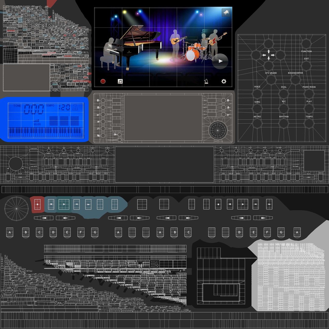 Detailed Digital Piano 3D model https://p.turbosquid.com/ts-thumb/JV/xYybGa/gV/12/jpg/1774426016/1920x1080/fit_q87/ce1b691a2c1dcce92aa87527c93fb3b64d427d6c/12.jpg
