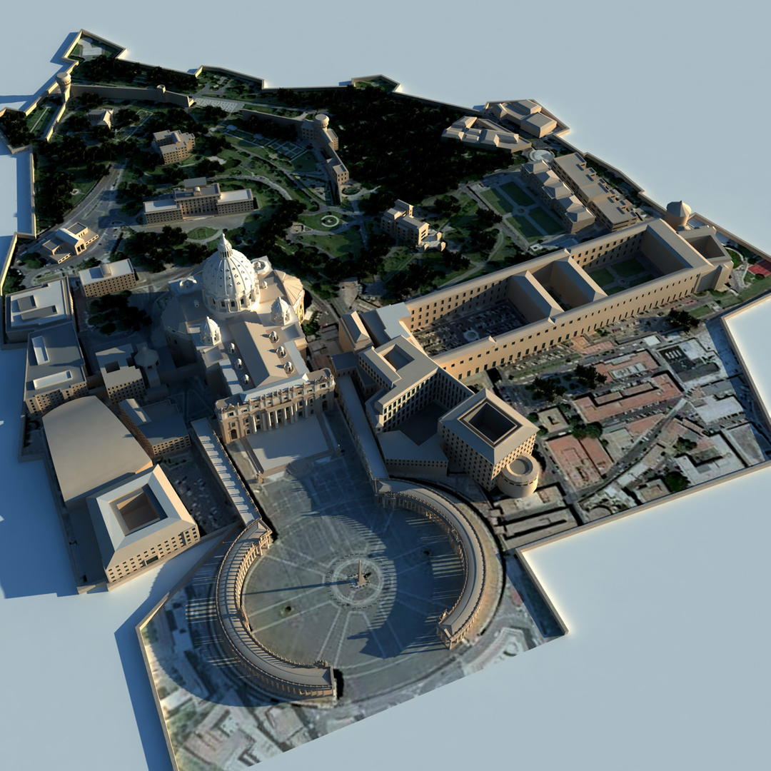 3d vatican city