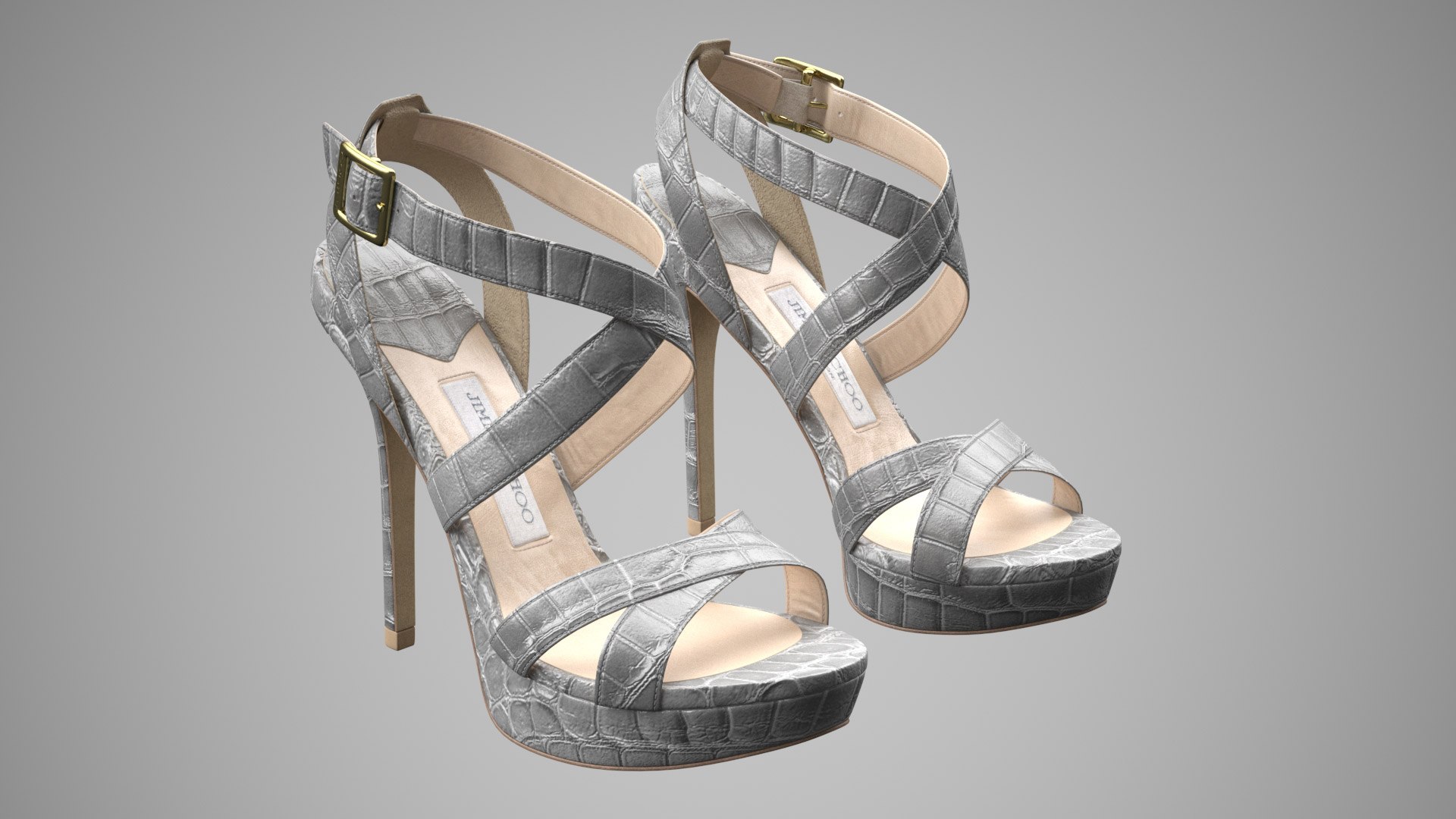 Jimmy choo vamp sandals cheap