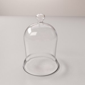 3D cloche bell jar
