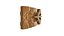 Decorazione da parete in legno ondulato parametrico 23 - macchine per il taglio del legno