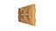 Decorazione da parete in legno ondulato parametrico 23 - macchine per il taglio del legno