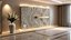 Decorazione da parete in legno ondulato parametrico 23 - macchine per il taglio del legno