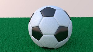 3D football ball