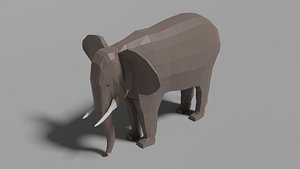 animal mammal nature 3D model