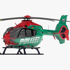 Eurocopter EC-135 Gewerkschaft POLIZEI L1941 3D model