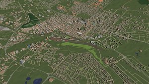 Harare Zimbabwe - city and urban model