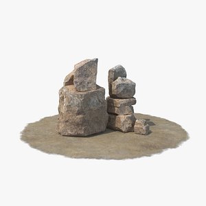 Rock V70 3D model