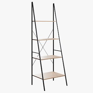 realistic closet maid ladder 3D