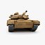 Tank Abrams Low-Poly