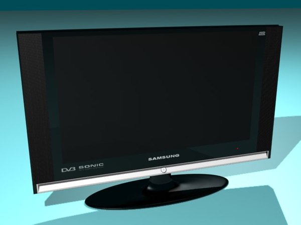 LCD 화면 3D 모델 - TurboSquid 350079