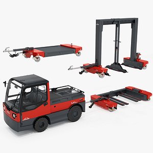 Linde P250 Industrial Logistic Train System