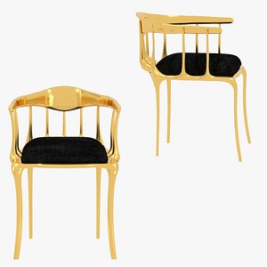Boca do lobo chair 3D model