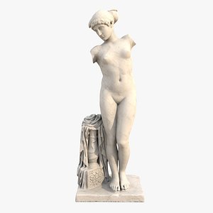 Afrodite Classical Greek Sculpture PBR model
