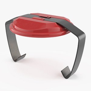 3D Railway Signal Firecracker Red