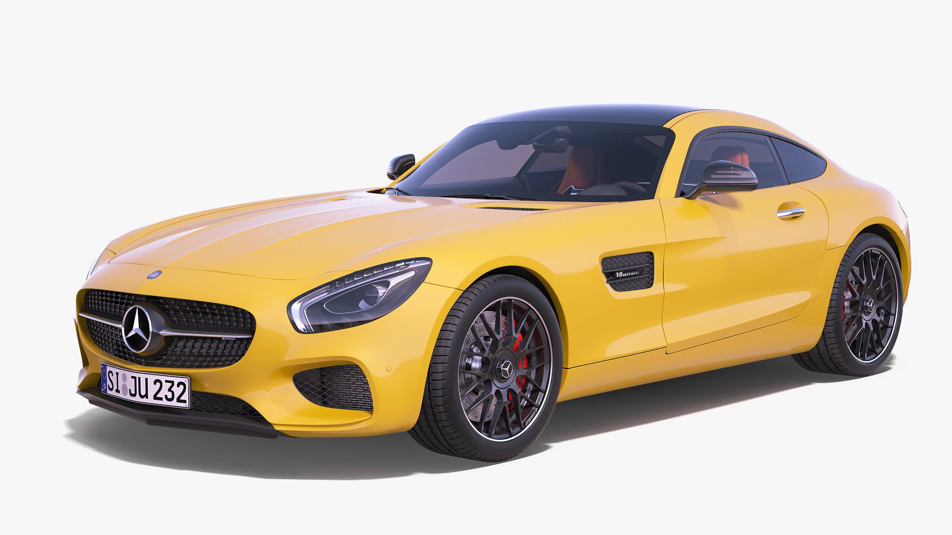 Mercedes Benz AMG GT 2016 3D model preview