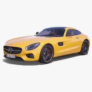 mercedes benz amg gt 3d model