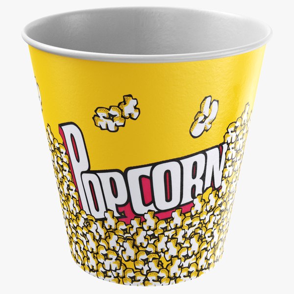 Popcorn Cup 05 3D - TurboSquid 1850726