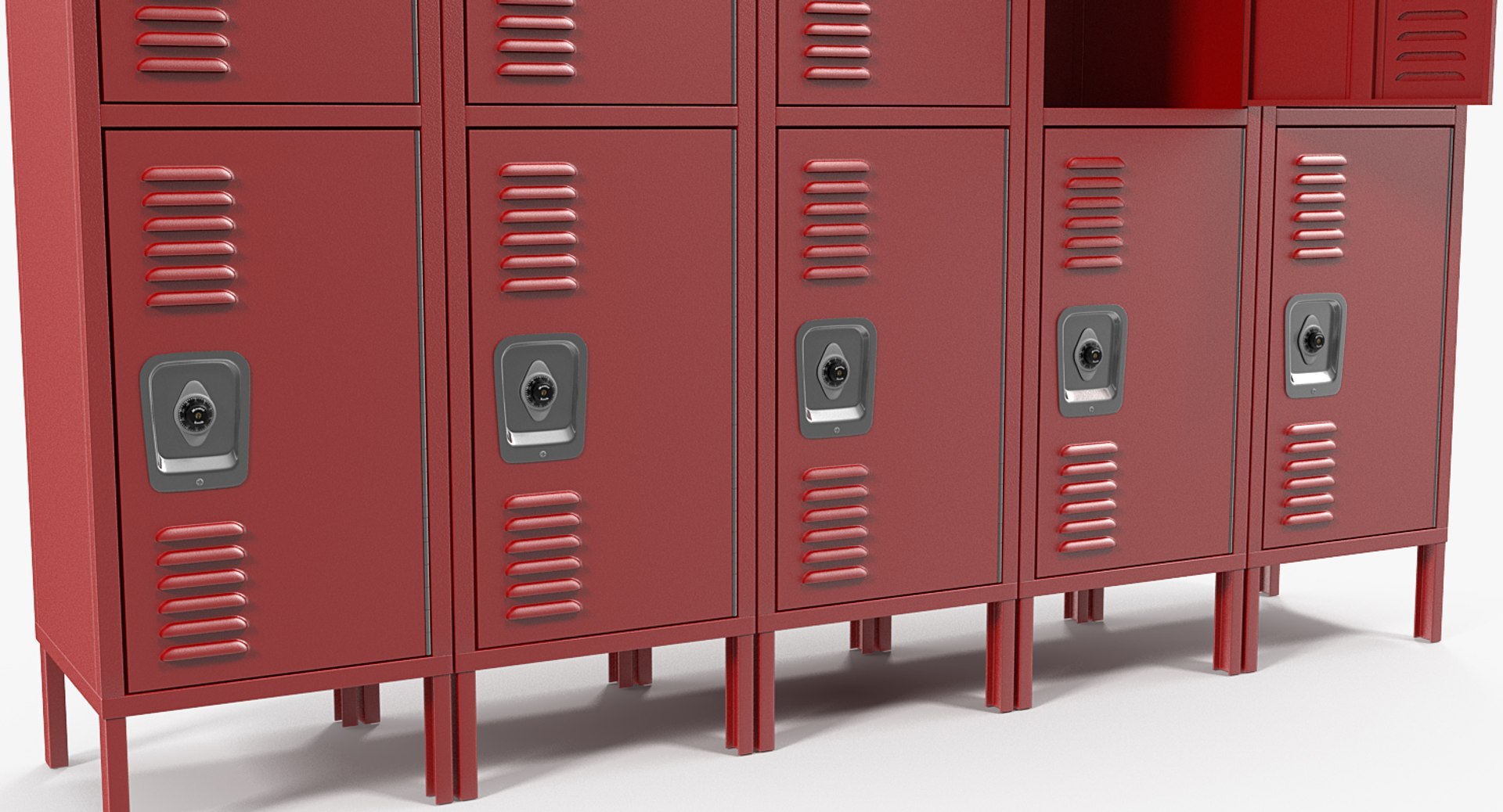 3D Personal Lockers - TurboSquid 1423771