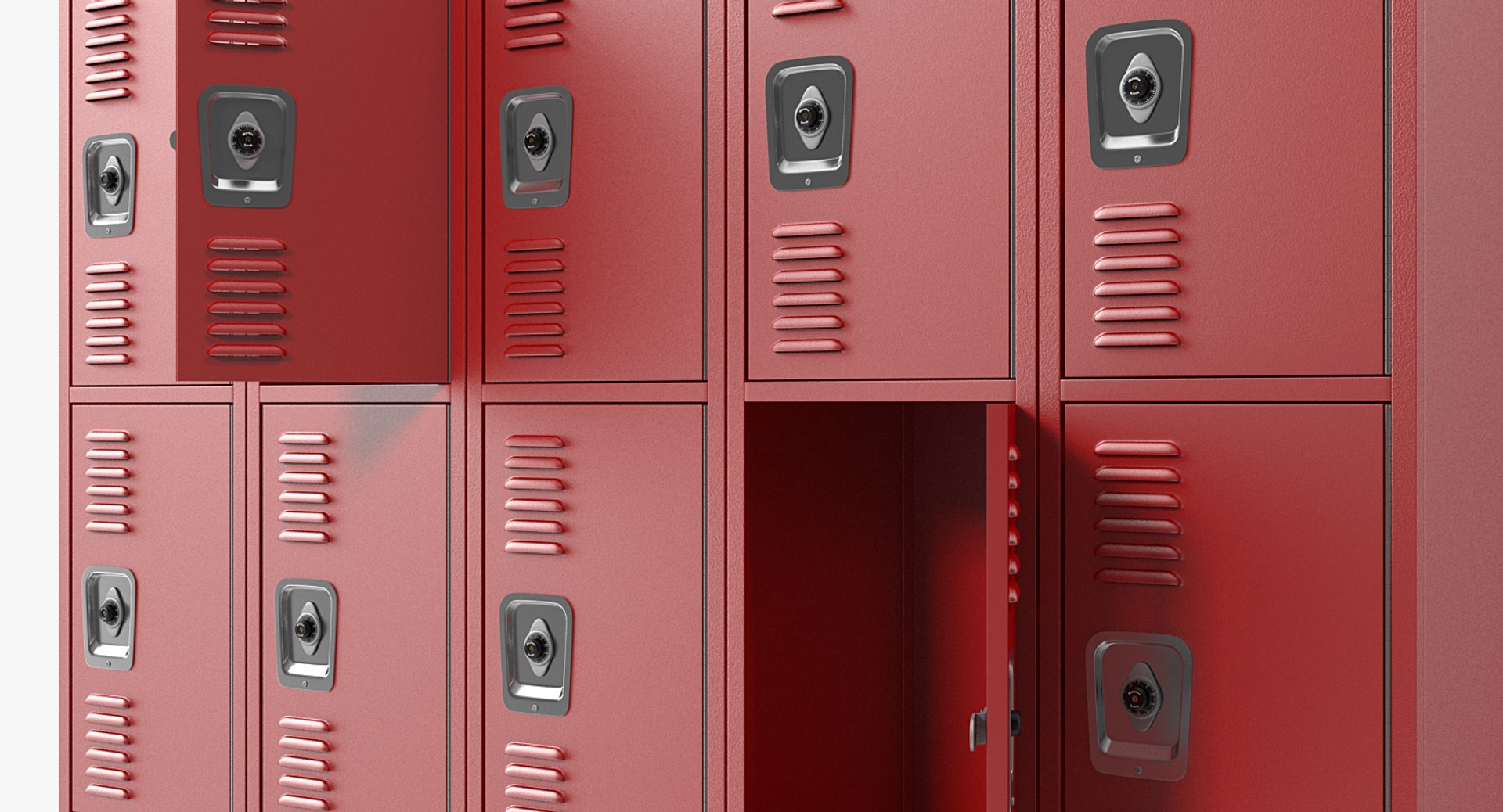 3D Personal Lockers - TurboSquid 1423771