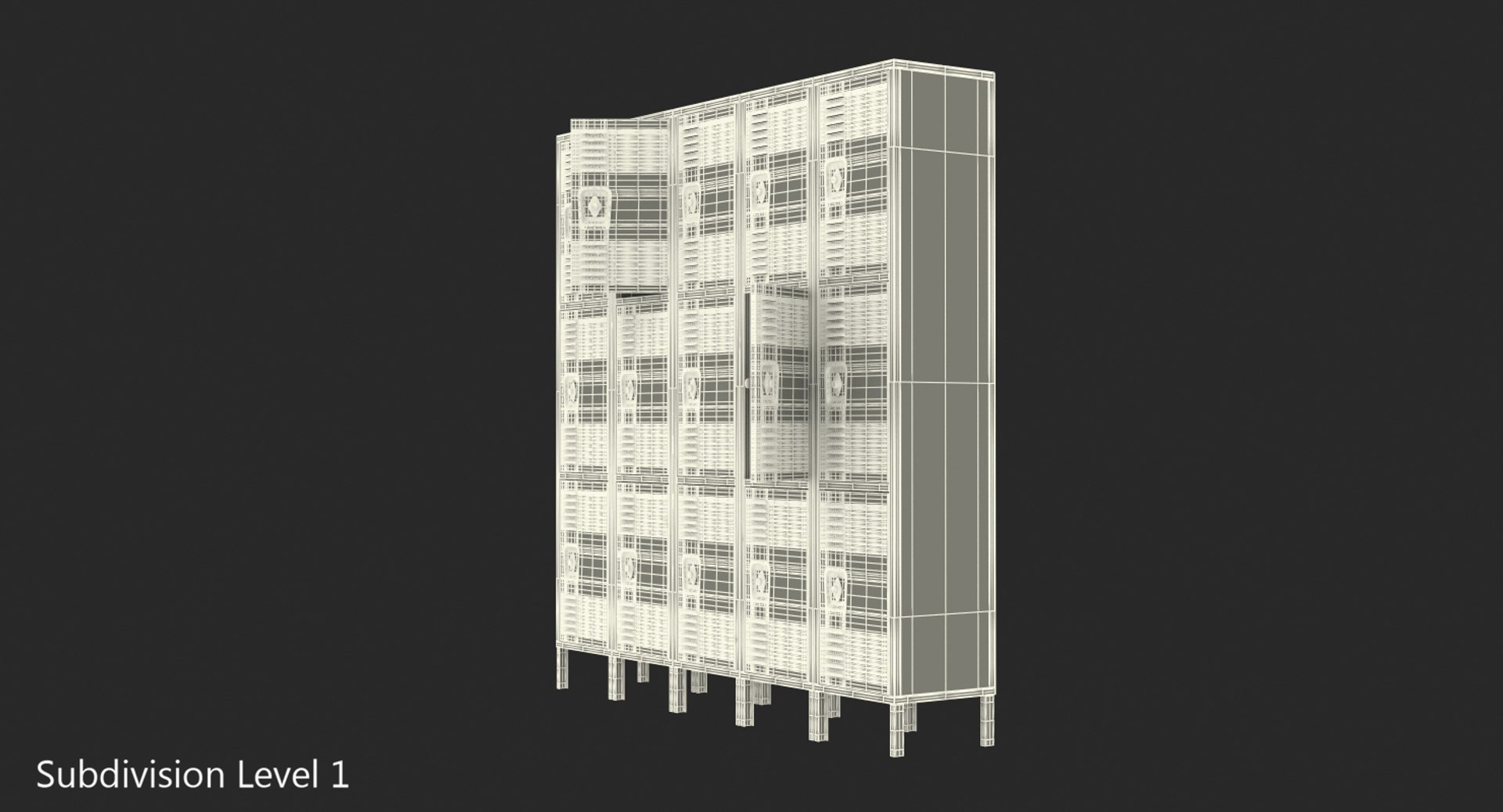 3D Personal Lockers - TurboSquid 1423771