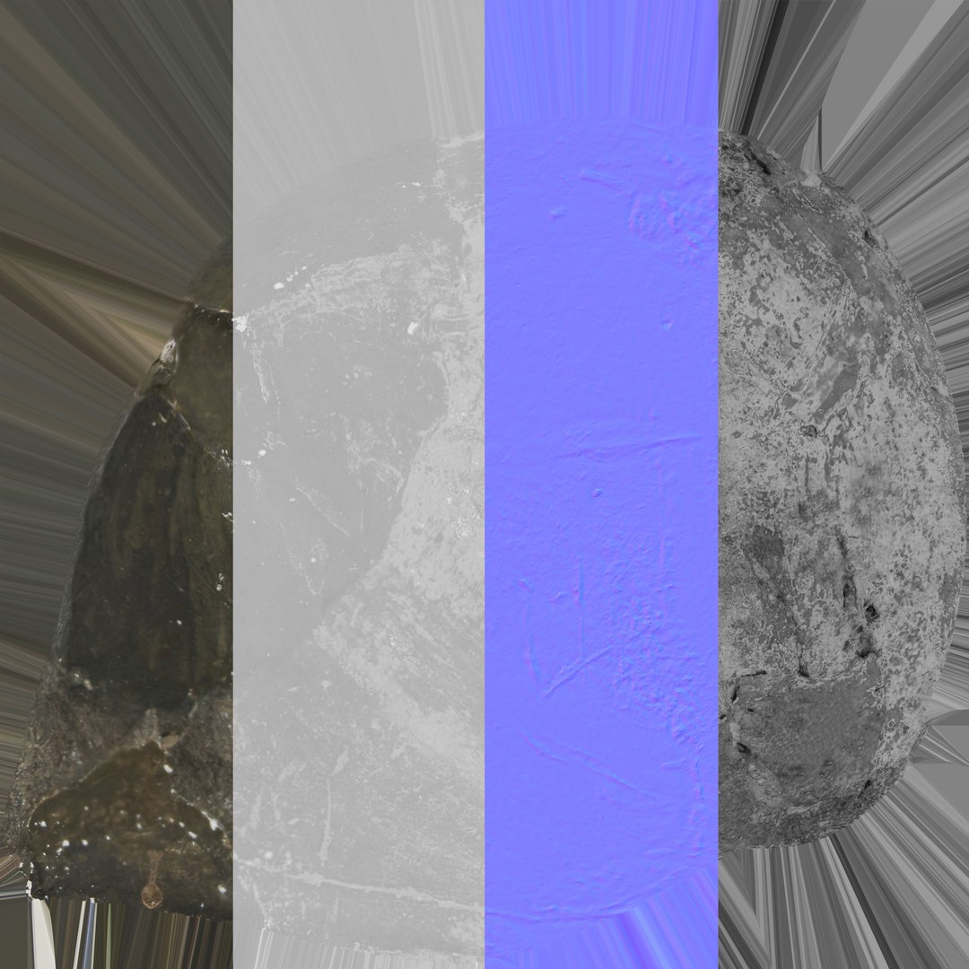 3D Ancient Leg 011 - TurboSquid 1827941