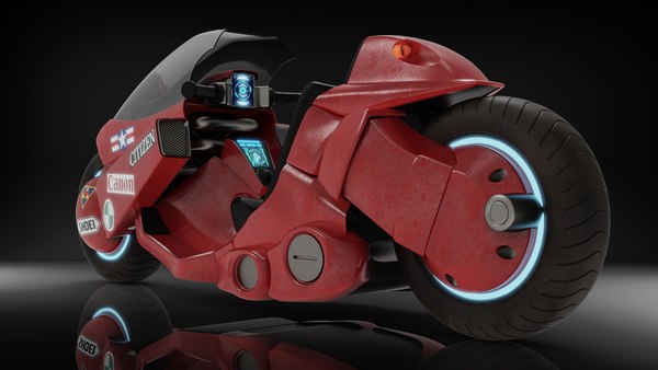 AKIRA 【オリジナル】金田バイク 壮大なSFアニメ『AKIRA』の“金田のバイク”をオマージュ