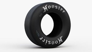 3D Tire Hoosier drag model