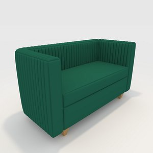3D model Sofa 2 Seater 15