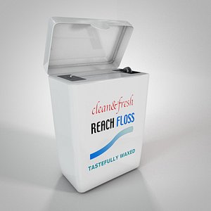 3ds max clean dental floss