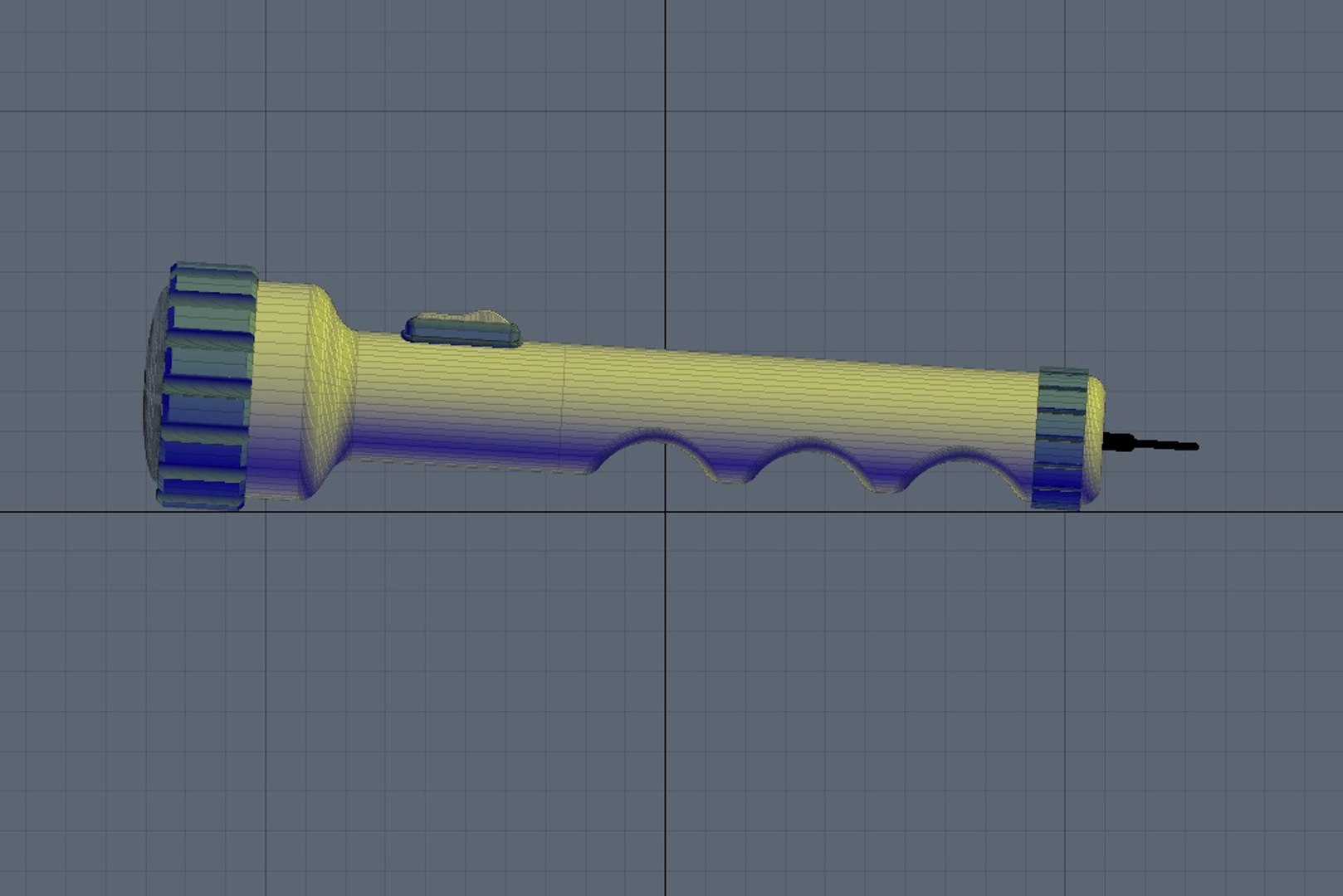 flashlight 3d model