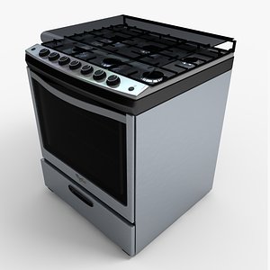 3ds max stove wf6550s