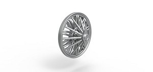 Diecast Slab rim insert Version 3 Scale 1 to 25 3D