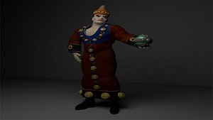Monarch 3D model