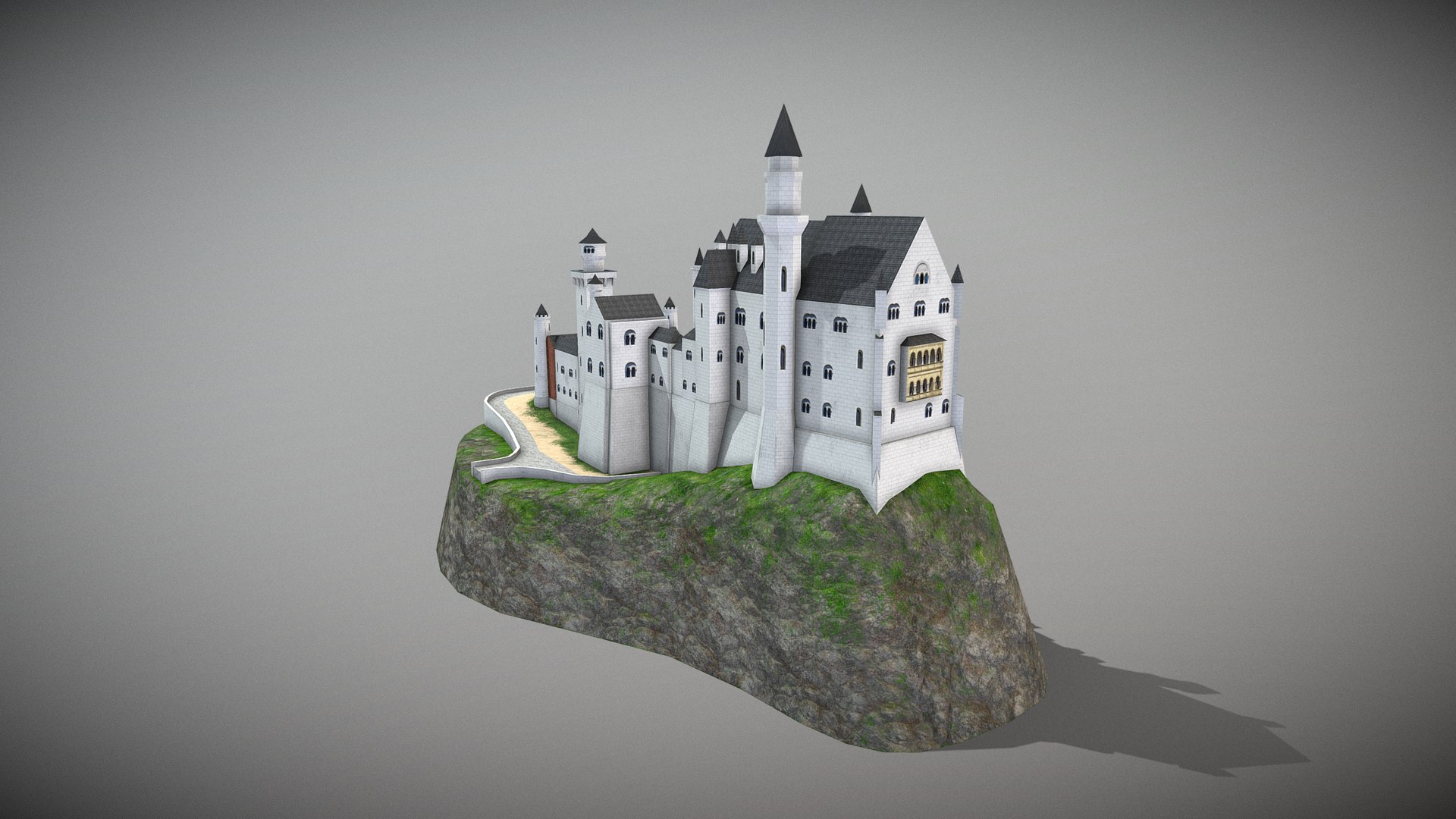 Neuschwanstein Castle 3D model https://p.turbosquid.com/ts-thumb/JX/F9bIY2/WA/004/png/1770797397/1920x1080/fit_q87/43c31ba8c0bf34f545c141ad099edb3d5b6d404f/004.jpg