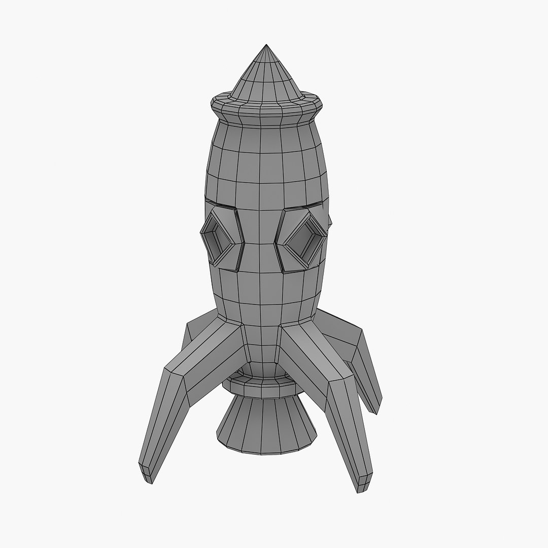 3D Rocket Model - TurboSquid 1541192