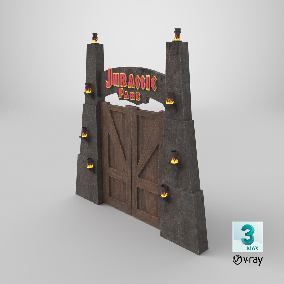 3D Jurassic Park Gate https://p.turbosquid.com/ts-thumb/JX/GrY0iQ/06/stemcell_max_vray_render/png/1710401891/1920x1080/fit_q87/ac3259678c2a8c5789b0a7b7eb96956899e3d1a1/stemcell_max_vray_render.jpg