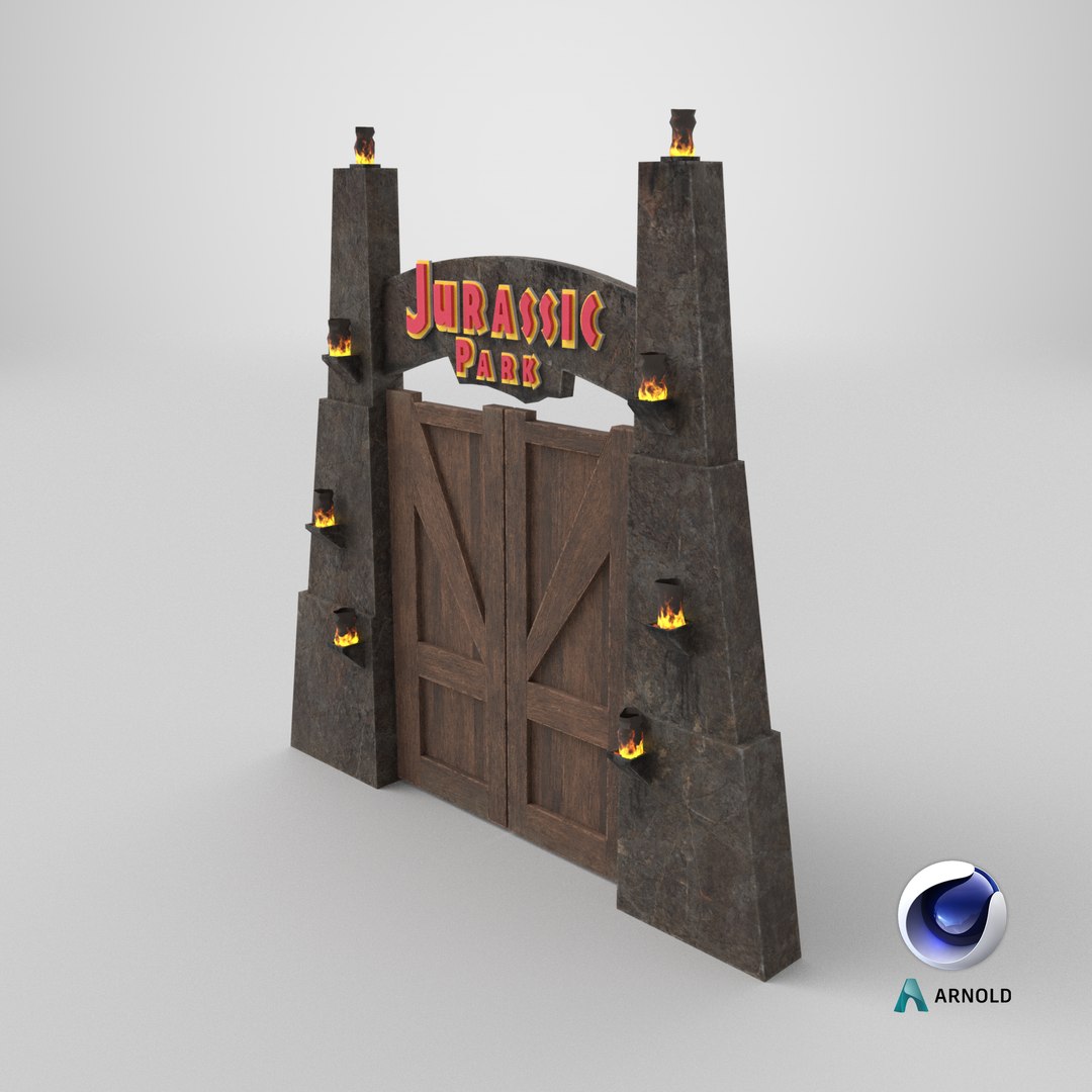 3D Jurassic Park Gate https://p.turbosquid.com/ts-thumb/JX/GrY0iQ/6e/stemcell_cinema_4d_arnold_render/png/1710401886/1920x1080/fit_q87/78269be71101483538b0a38145eba04c0892eef3/stemcell_cinema_4d_arnold_render.jpg