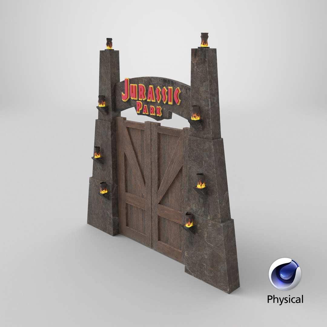 3D Jurassic Park Gate https://p.turbosquid.com/ts-thumb/JX/GrY0iQ/Sz/stemcell_cinema_4d_physical_render/png/1710401888/1920x1080/fit_q87/d9edfc2091c2392d6c62fc72d859d3c34785996a/stemcell_cinema_4d_physical_render.jpg