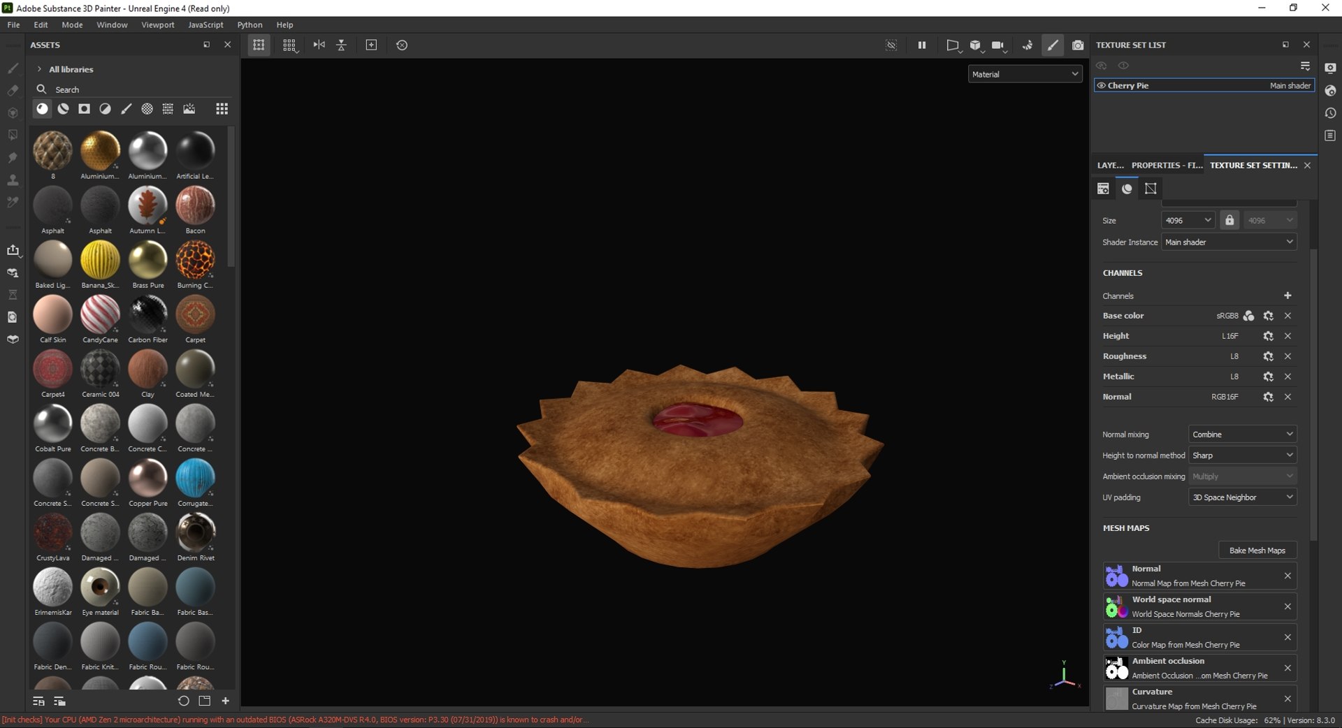 3D model Cherry Pie TurboSquid 2108506