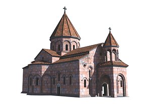 3D Armenian Talin Cathedral Reconstruction