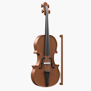 3D 3D Violin
